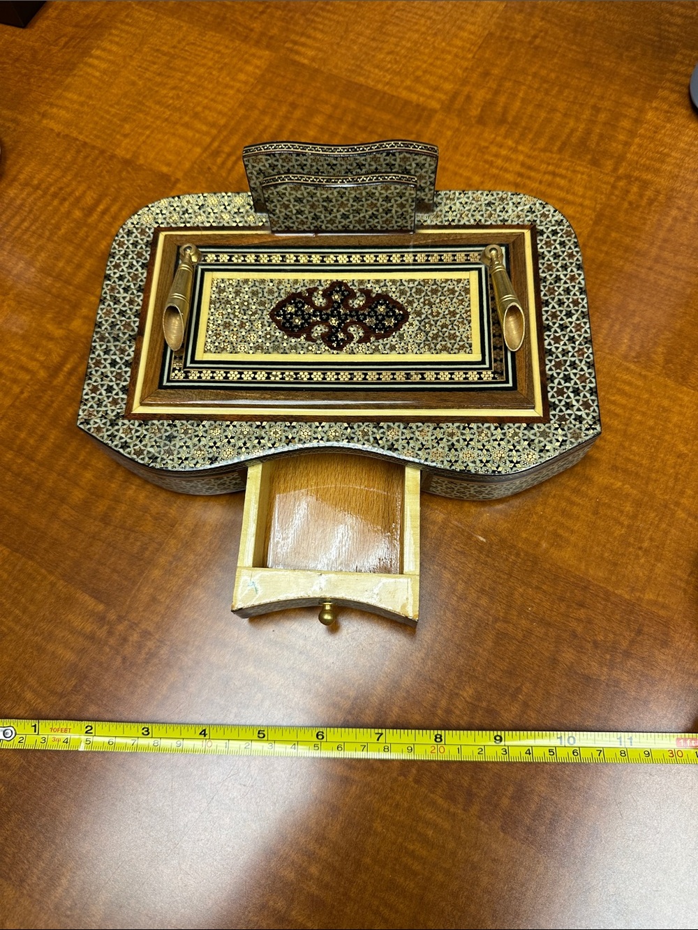 Vintage Persian Khatam Marquetry Box
